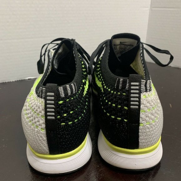 Men\'s Nike Flyknit Racer Sail Volt Black 2013 9.5